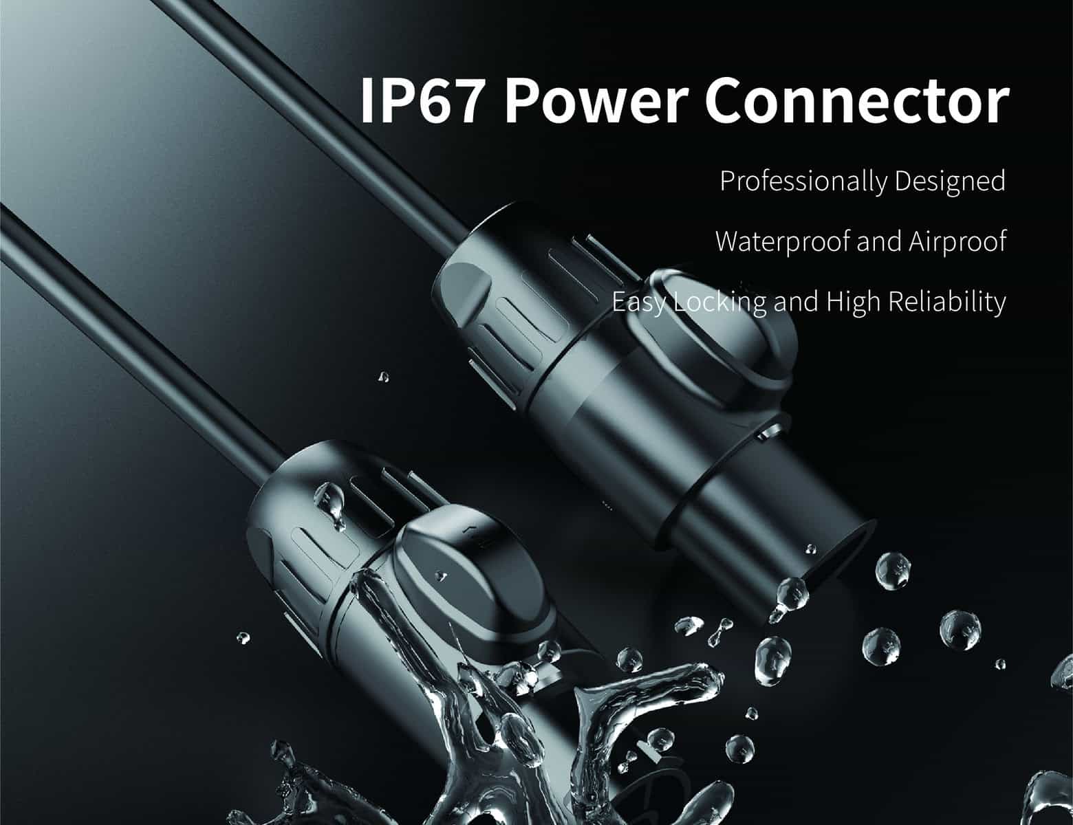 Seetronic X Series IP67 POWER Connectors