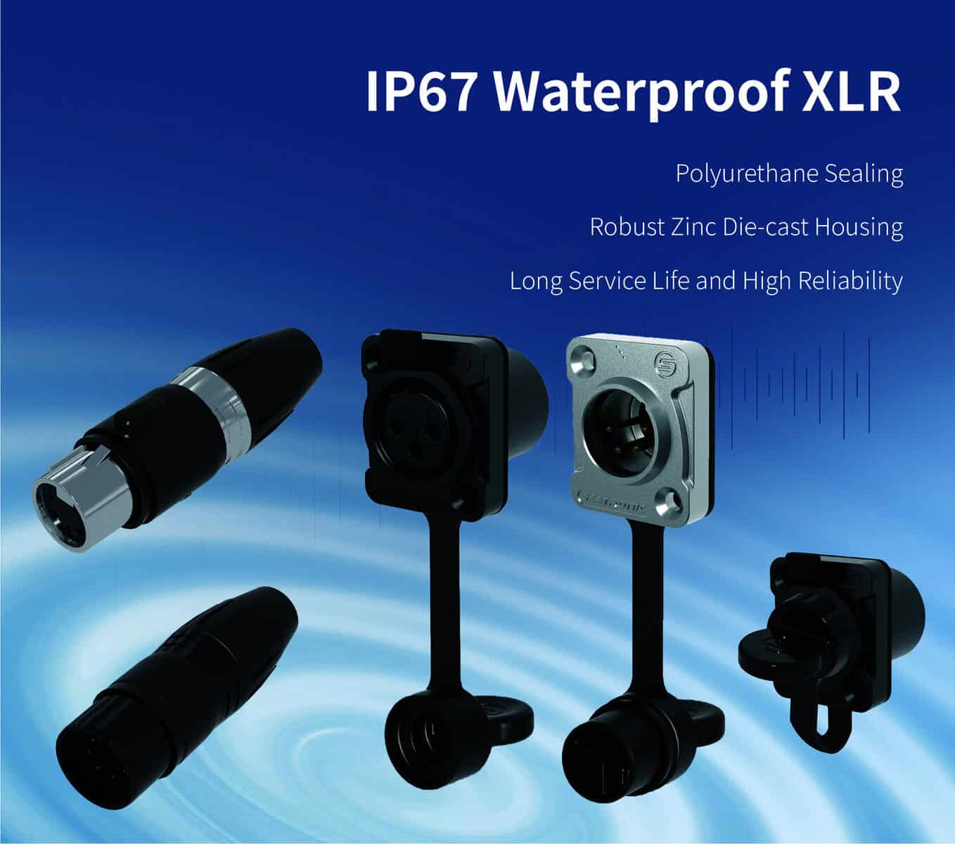 Seetronic New IP67 XLR Connectors